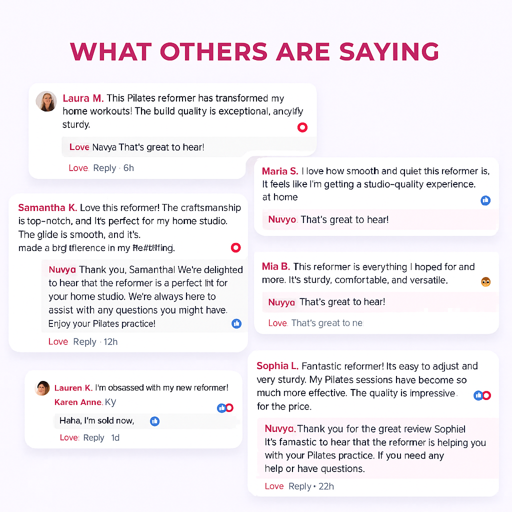 Pilates Reformer Set