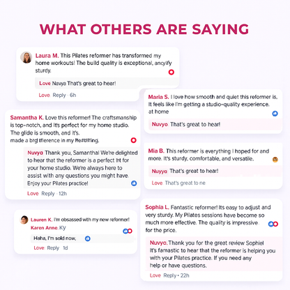 Pilates Reformer Set